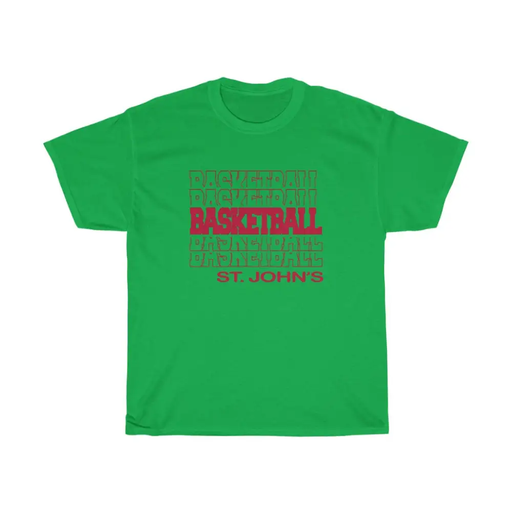 Basketball St Johns in Modern Stacked Lettering