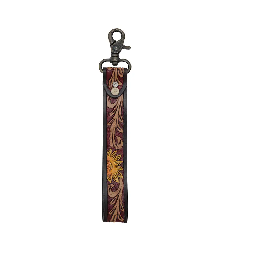 Casual Travel Leather Key Fob