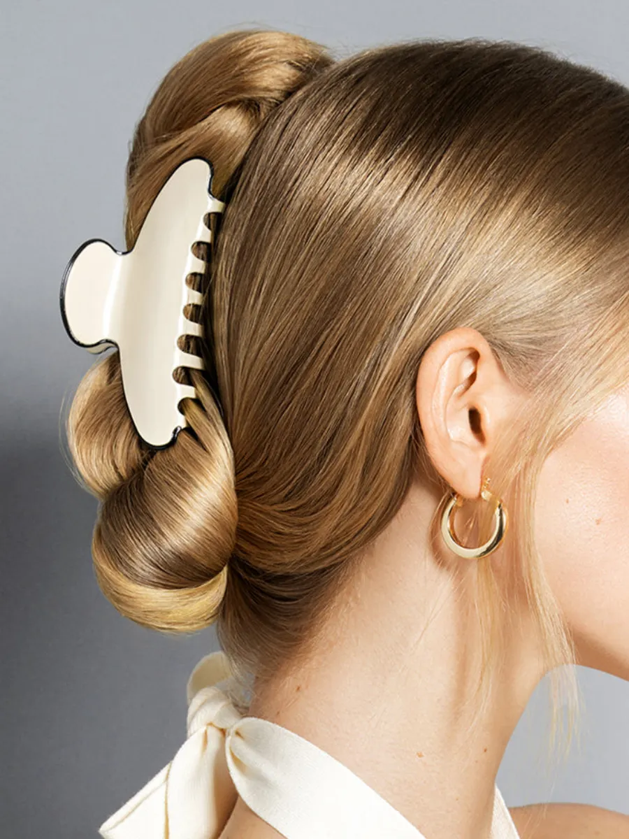 Contrast Trim Hair Clip