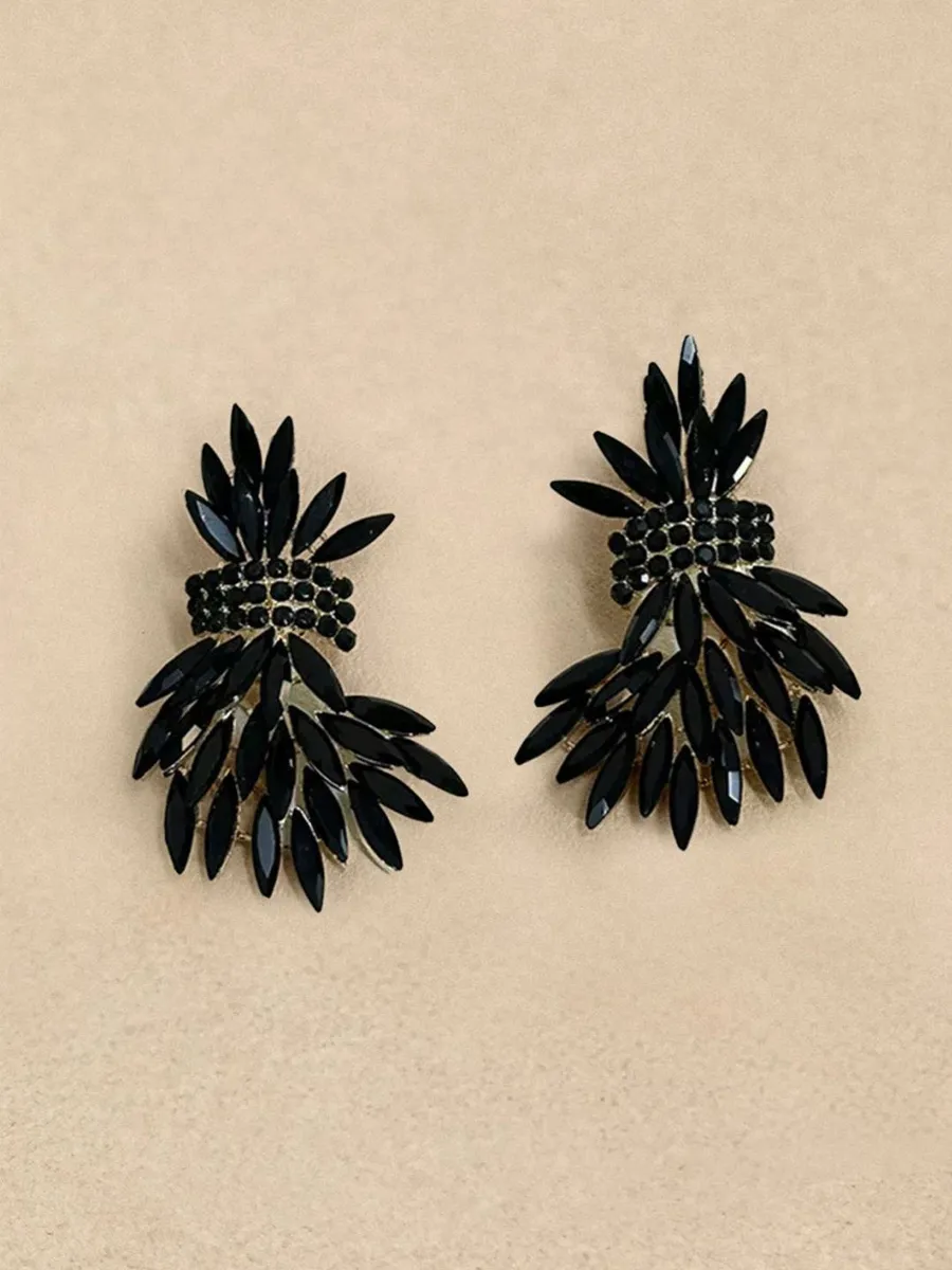 Gabrielle Marquise Cut Crystal Earrings