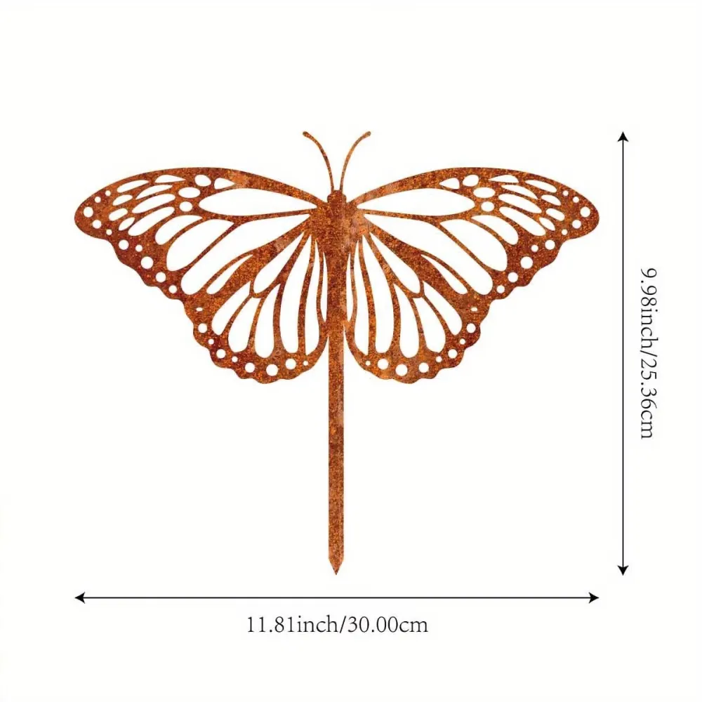 Rustic Butterfly Garden Decor