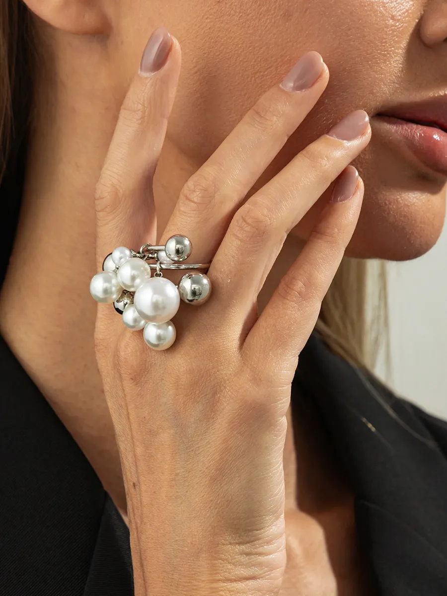 Juliette Imitation Pearl Ring