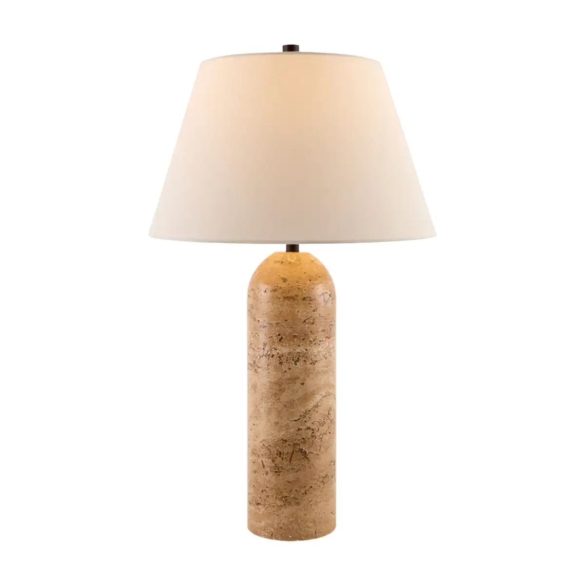 Modern Travertine Floor Lamp