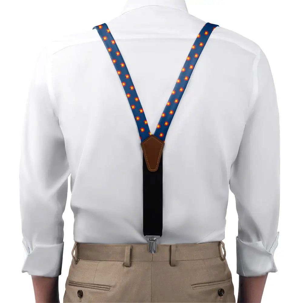 Flag Theme Suspenders