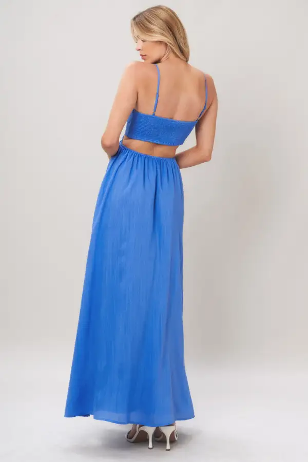 Classic Smocked Maxi Dress
