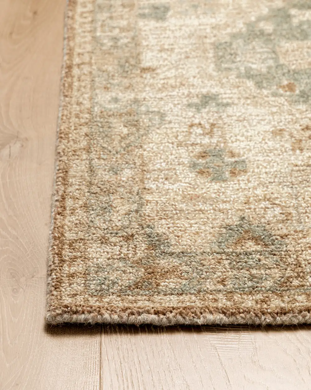 Hand-Tufted Wool-Jute Area Rug