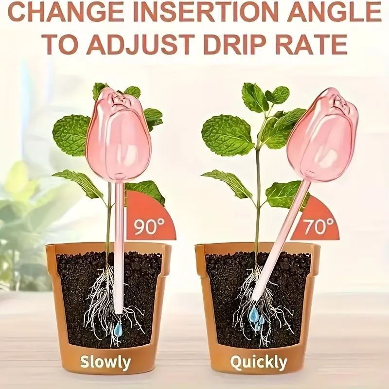 Tulip Plant Watering Stakes