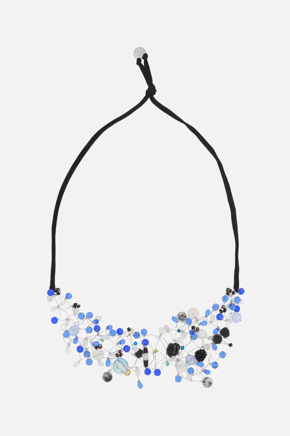 Glass Detail Resin Detail Necklace