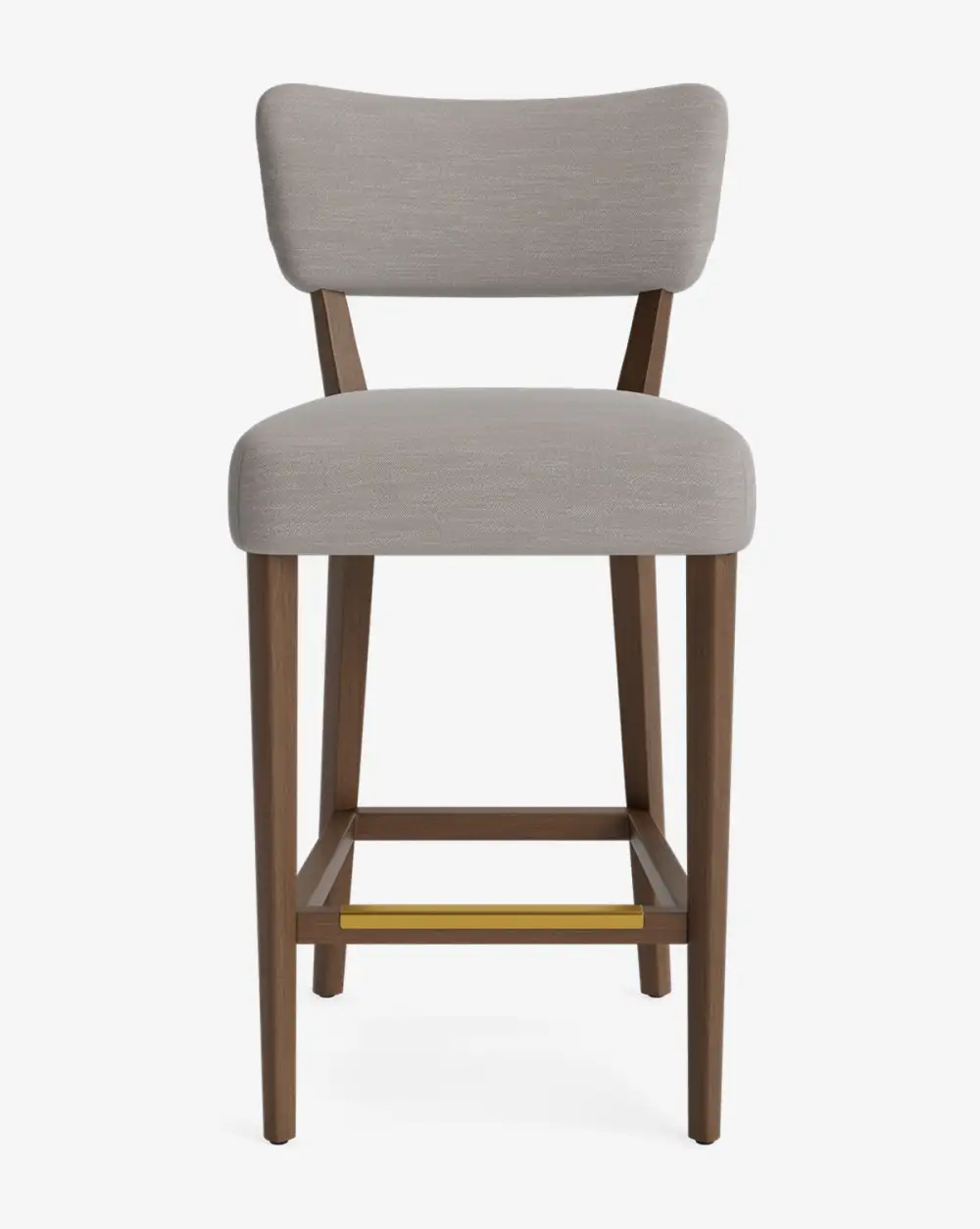 Vintage-Inspired Velvet Stool