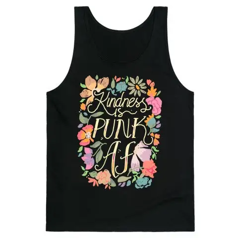 Kindness Punk Graphic Tank Top