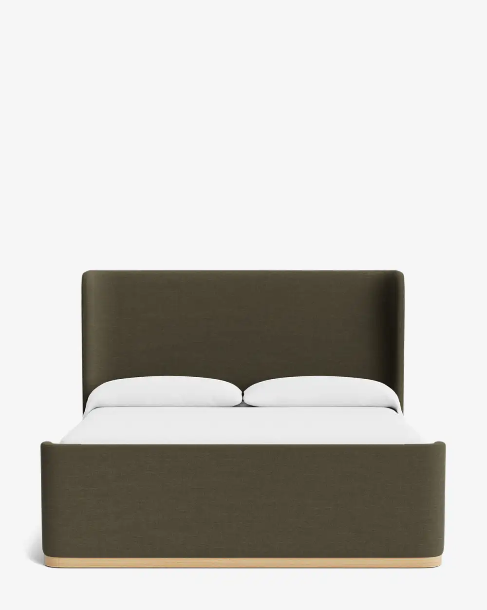 Upholstered Wood Bed