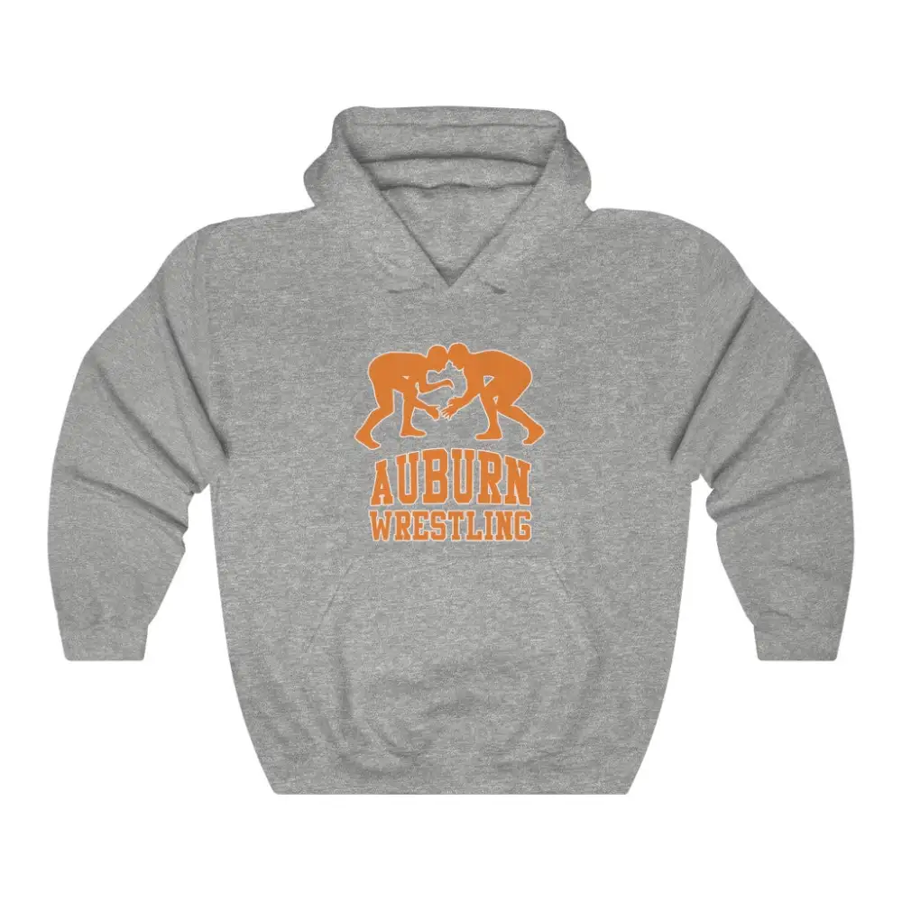 Relaxed Statement Print Wrestling Graphic Pullover Hoodie
