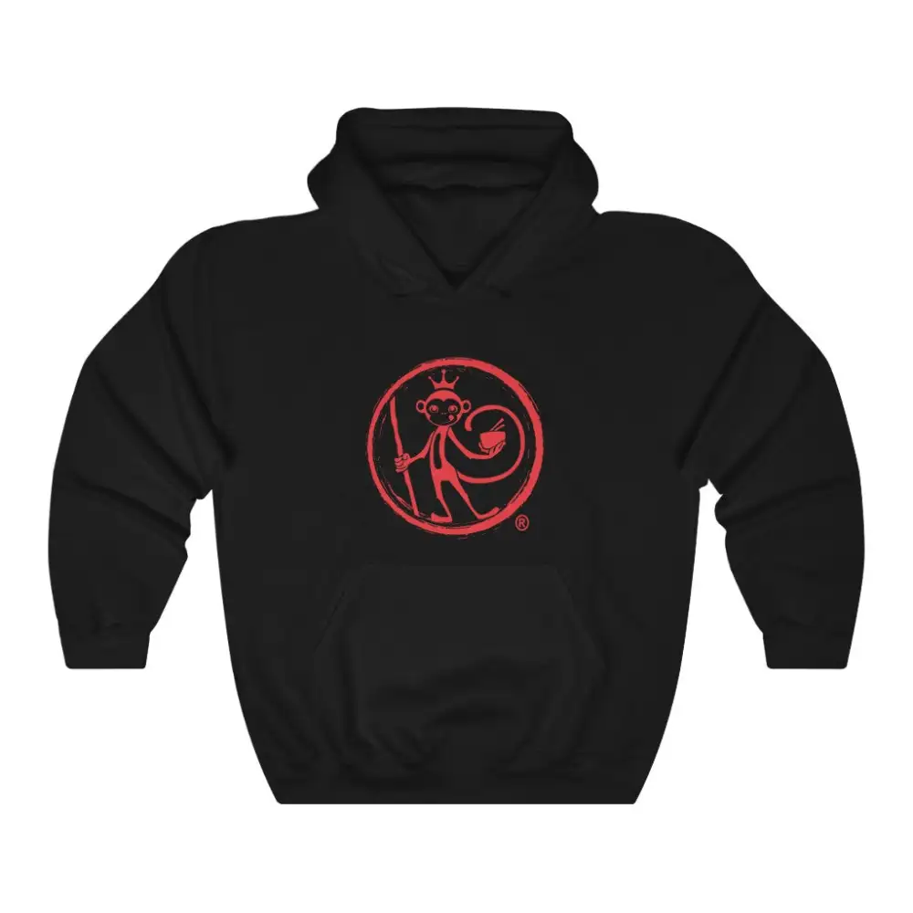Badge Noodle Graphic Pullover Hoodie
