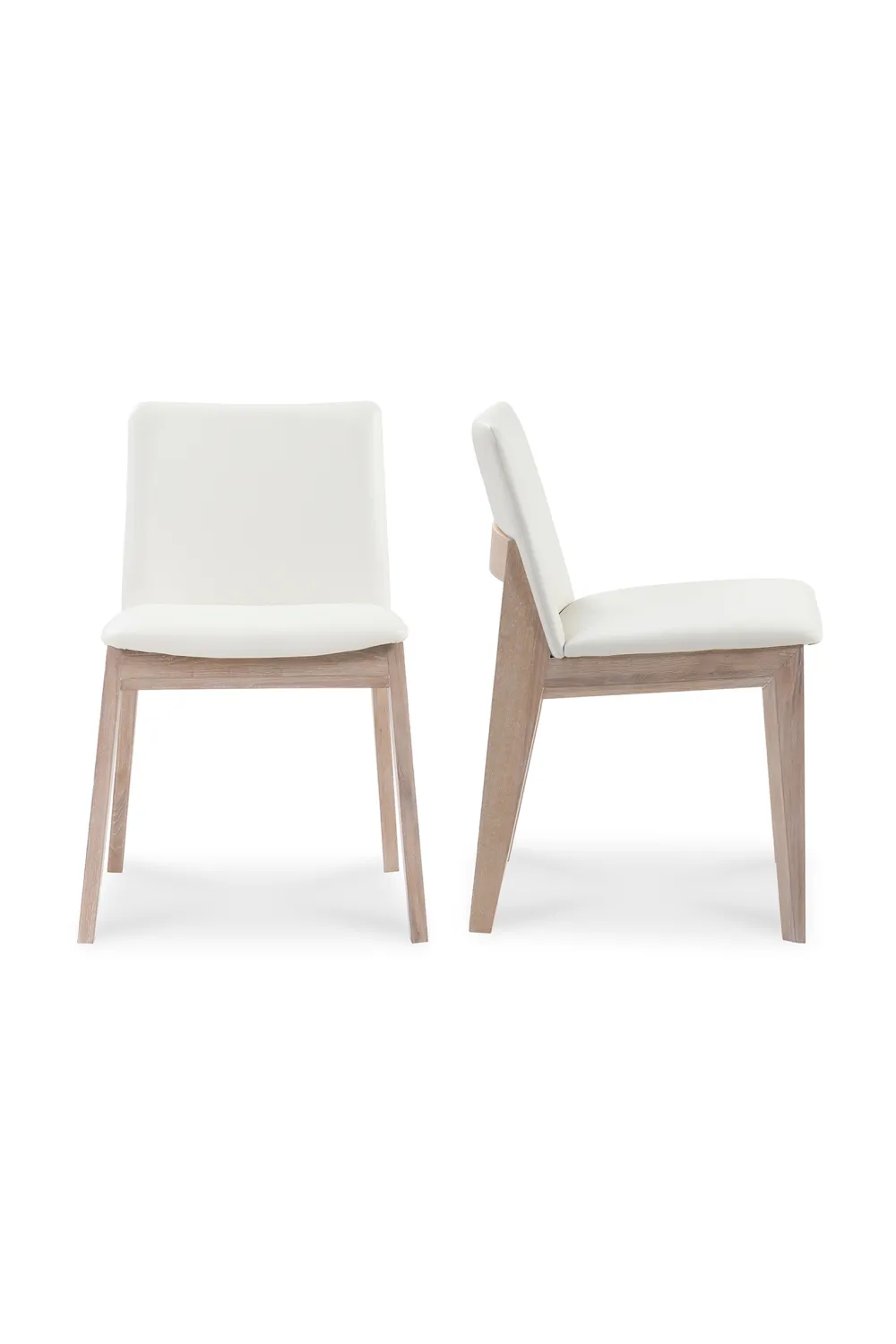 Refined Oak-Frame Counter Stool