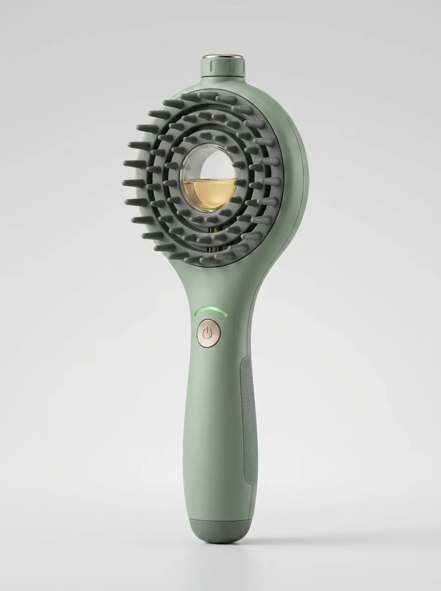 Wireless Scalp Massage Oil Guide Comb