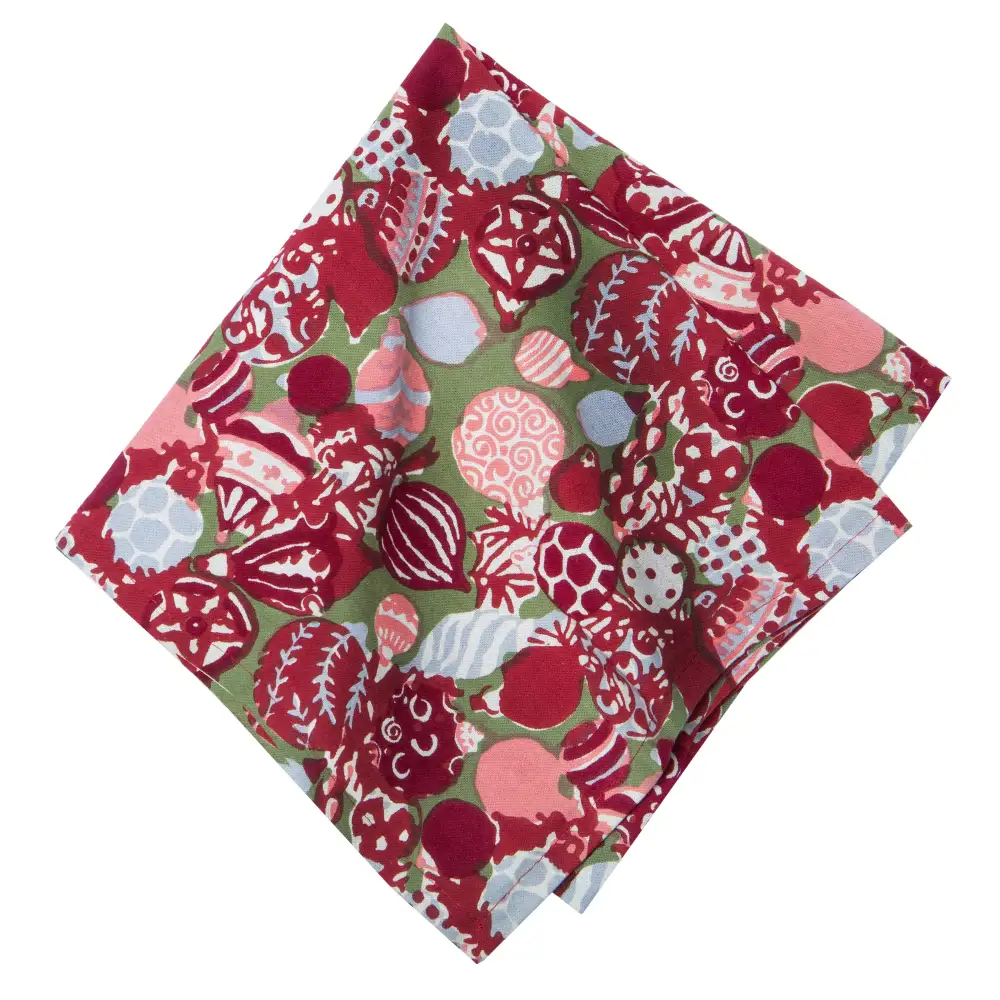 Relaxed Ornament Motif Napkin Set
