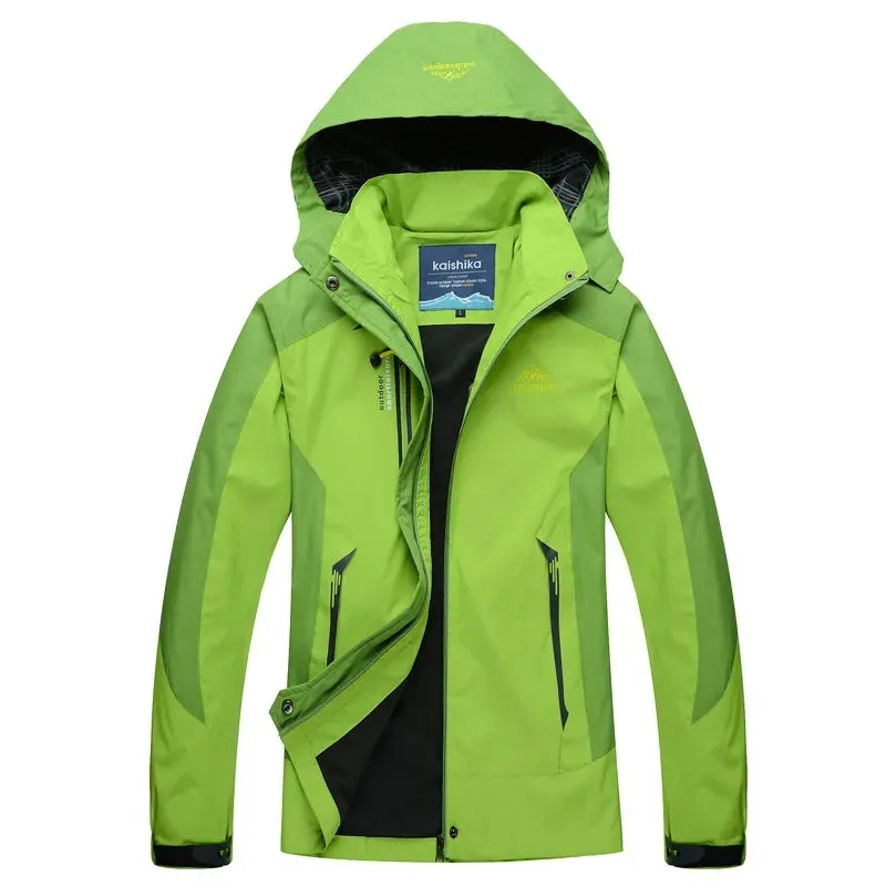 Hooded Waterproof Ski Jacket