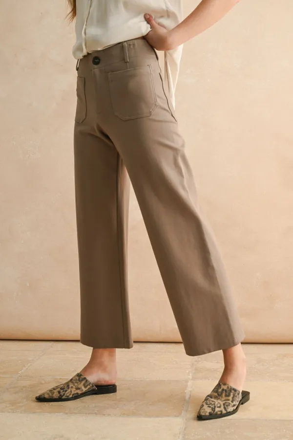 Ponte Knit Pants