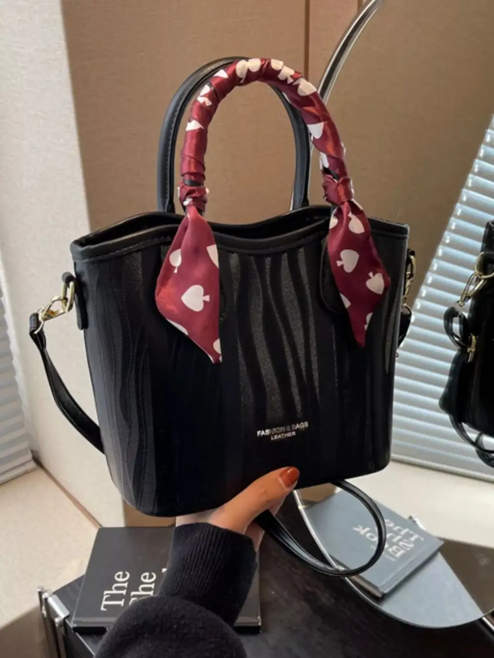 Sleek Form Crossbody Bag