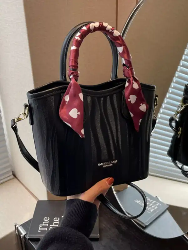 Sleek Form Crossbody Bag