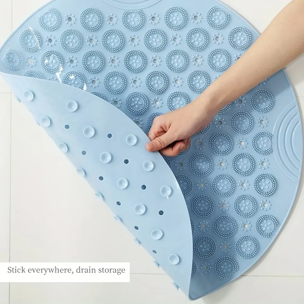 Round Silicone Shower Mat