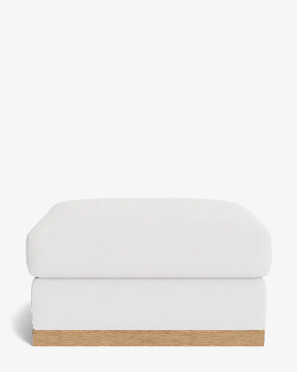 Modular Velvet Ottoman