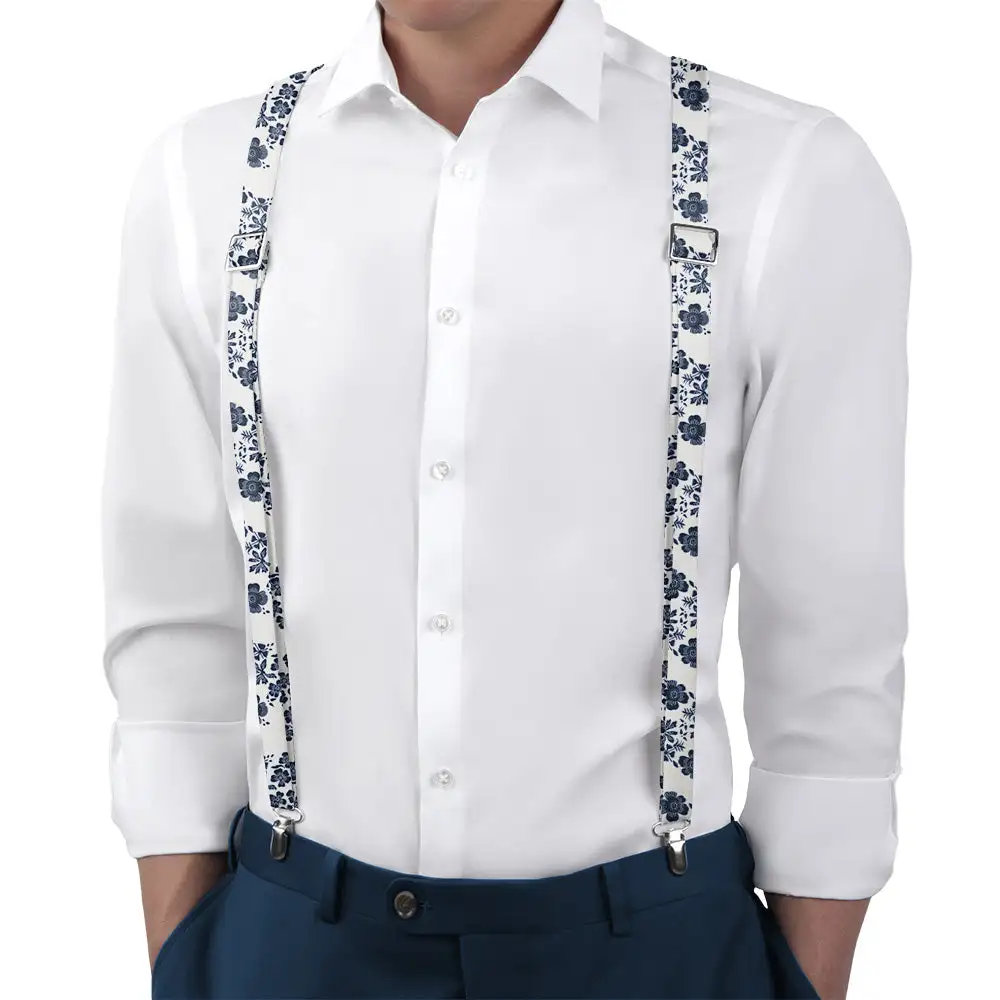 Zak Floral Pattern Suspenders