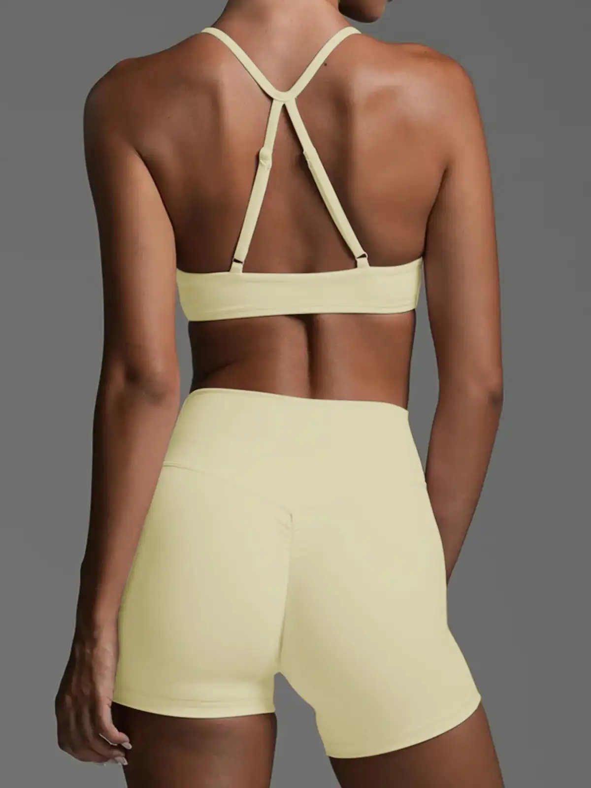 Refined High-Waist Active Sports Set