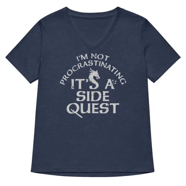 Side Quest V Neck Tee