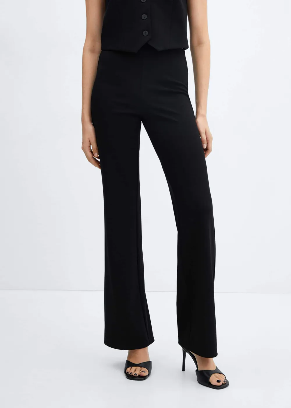 Straight Knitted Pants