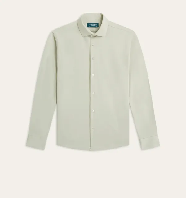 Knit Non-Iron Shirt Sage