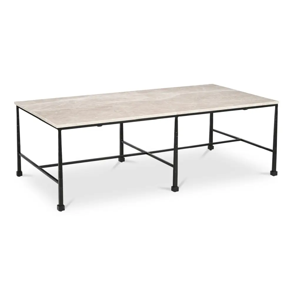 Botticino Marble Coffee Table