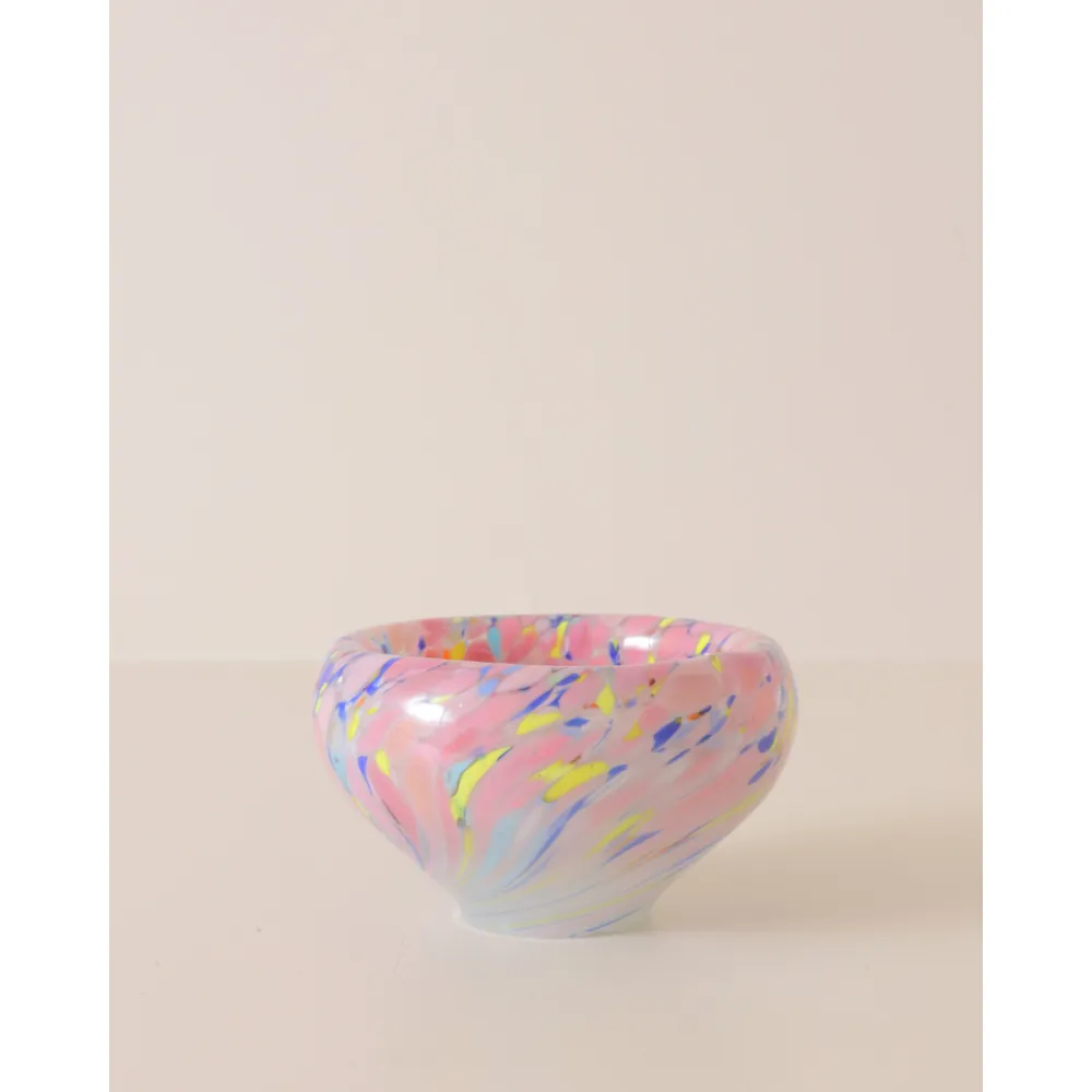 Confetti Art Glass Bowl