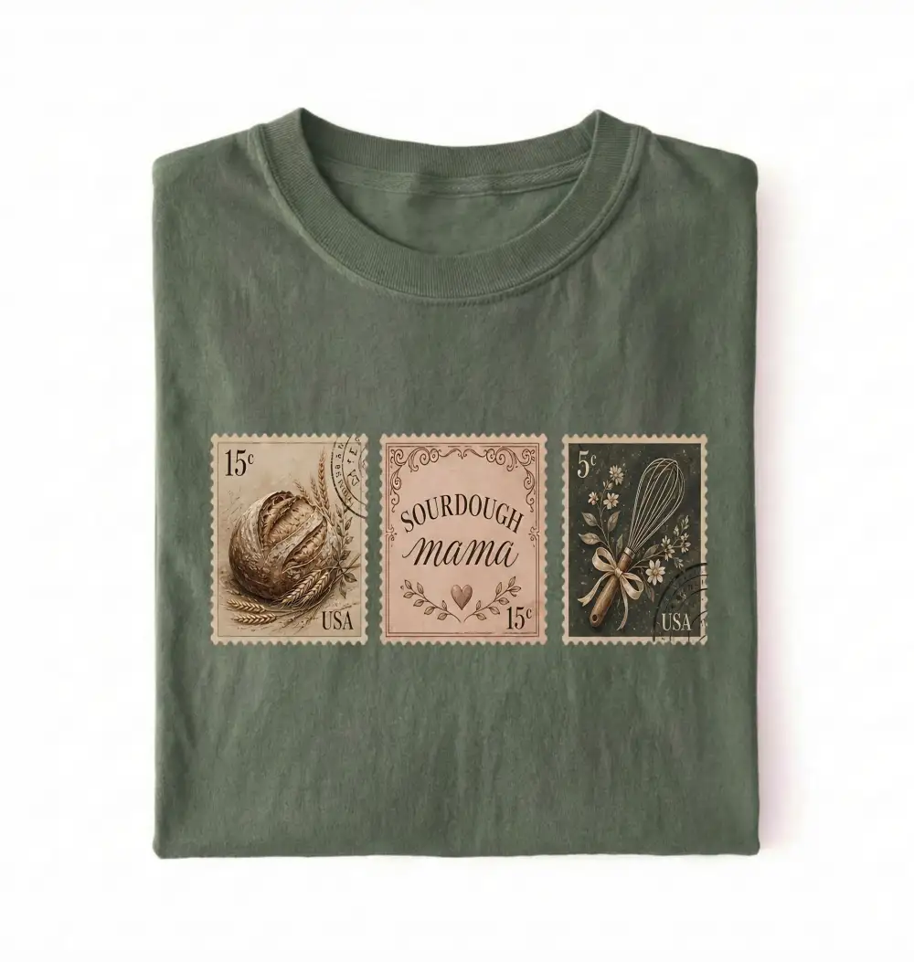 Mama Baking Graphic Cotton Tee