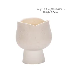Tulip Ceramic Candle Holder