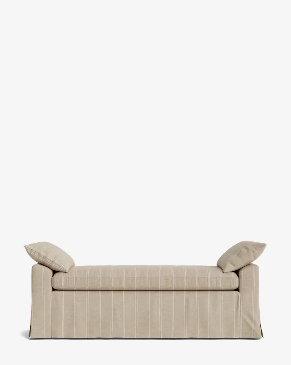 Everyday Slipcovered Bench