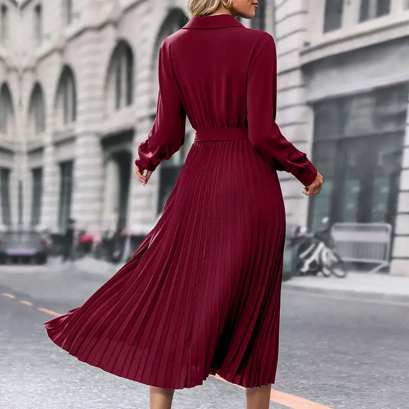 Women's Pleated Dress