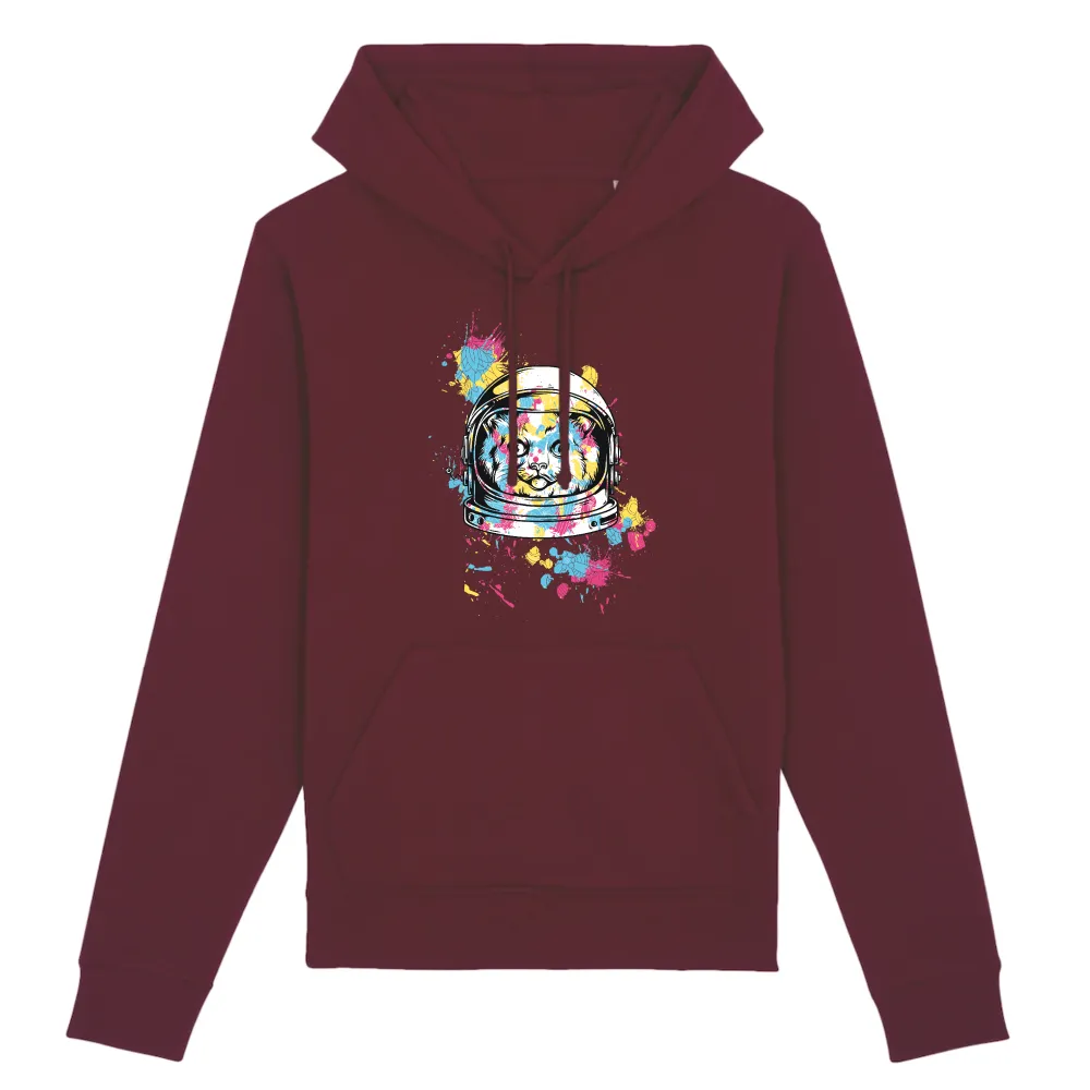 Orbit Cat Graphic Pullover Hoodie