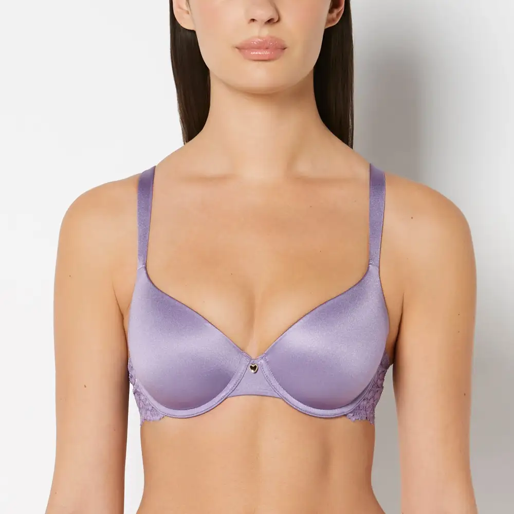 Signature Full Coverage Lightly Lined Bra With Romantic Lace Wing