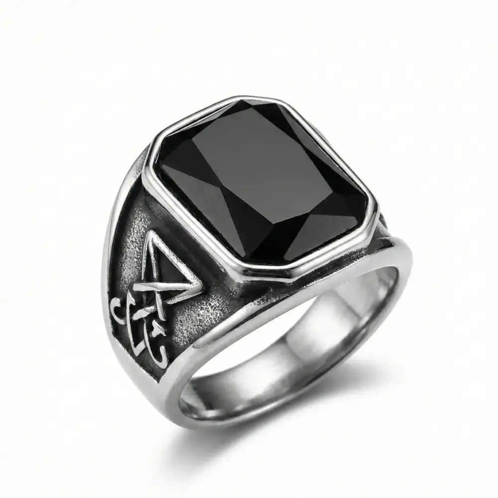 Men's Onyx Ring