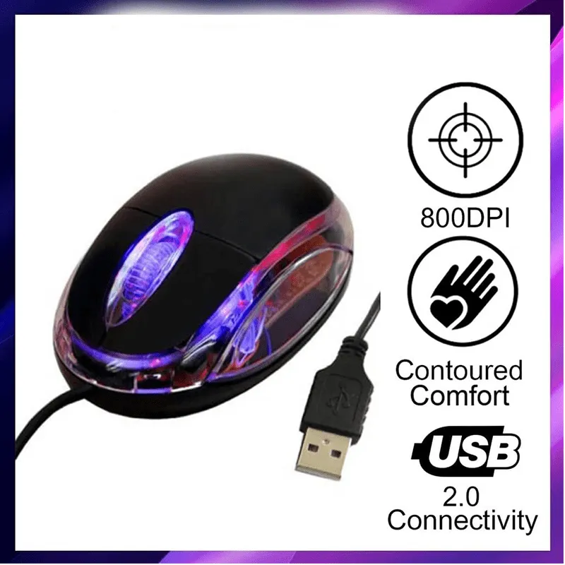 Wired USB Optical Mouse