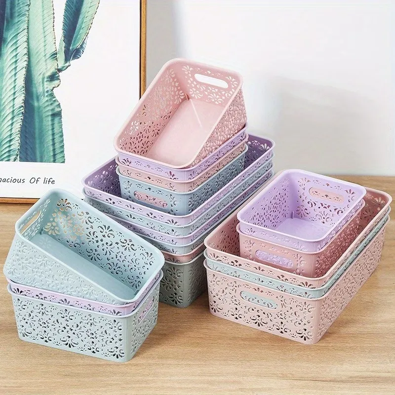 Ventilated Plastic Storage Baskets