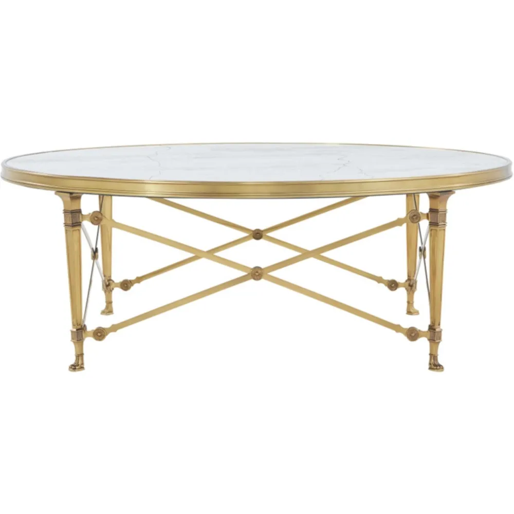Brass Detail Coffee Table