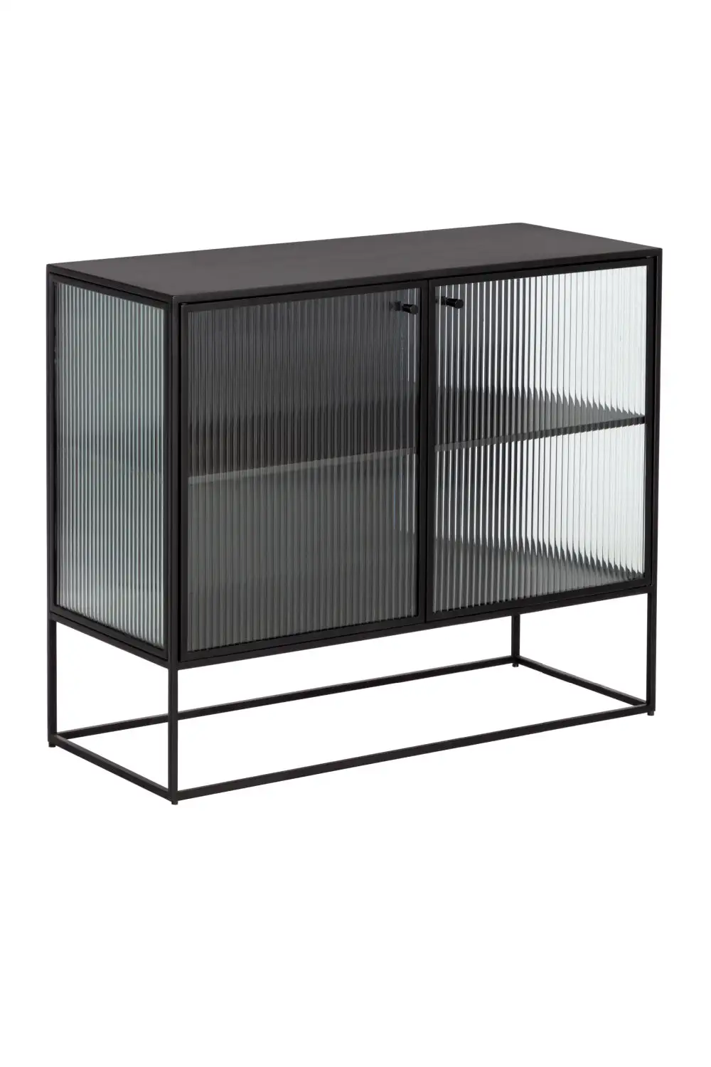 Fluted Glass Sideboard