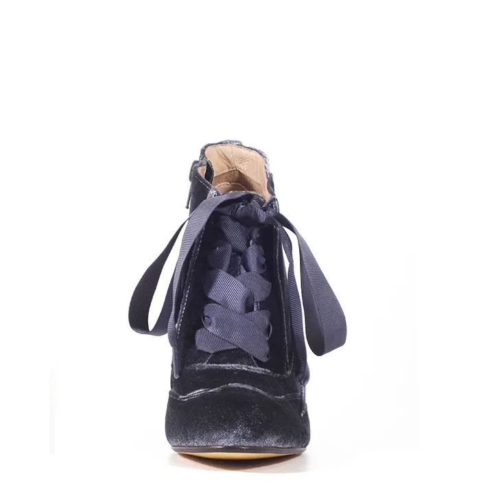 Velvet Enchanting Ankle Boots
