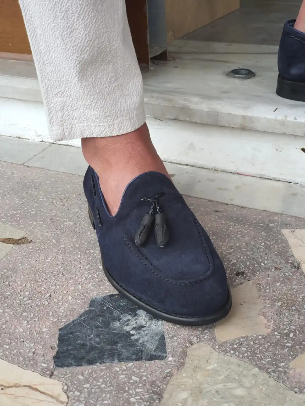 Casual Suede Tassel Loafers