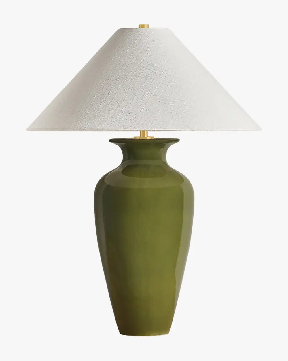 Wide-Shade Refined Table Lamp