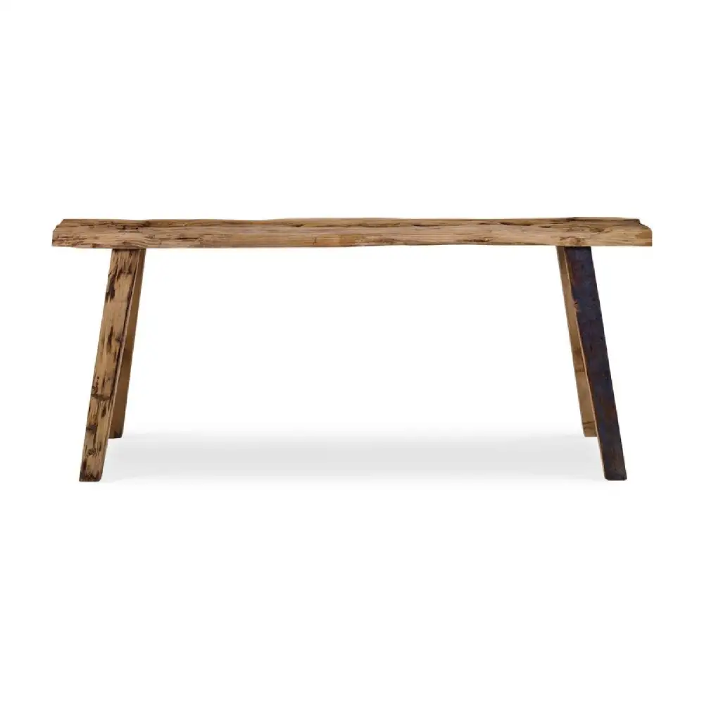 Pine Wooden Accent Bench