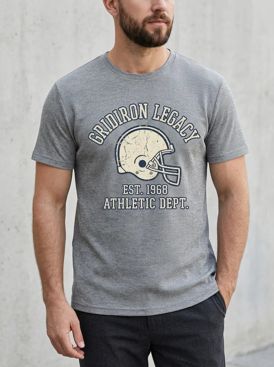 Men's Classic Gridiron Legacy Helmet T-Shirt