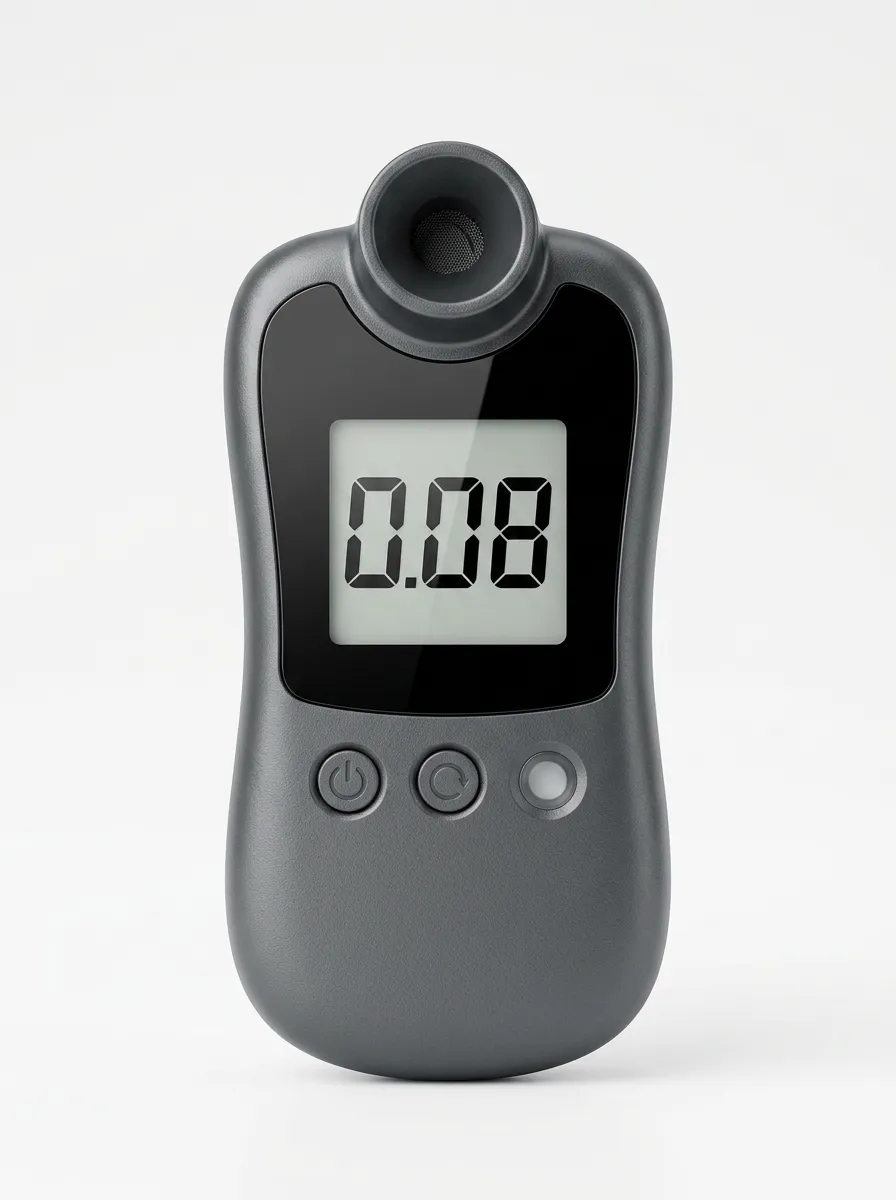 Portable Digital Breath Alcohol Tester Digital LCD Screening Meter